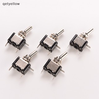 Qetyellow สวิตช์โยกสลับไฟ LED 12V 20A เปิด ปิด สําหรับรถยนต์ รถบรรทุก ATV เครื่องบิน 3C TH