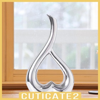 [Cuticate2] แจกันดอกไม้เซรามิค รูปหัวใจ สําหรับตกแต่งบ้าน