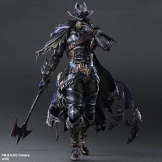 9.9 เหนื่อยมากฟิกเกอร์ Play ARTS Change PA Change Wild Western Cowboy Batman Limited Edition ข้อต่อขยับได้ สําหรับของขวัญ WE8U