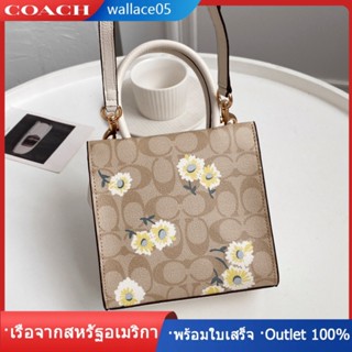 Little daisy C3599 กระเป๋ามินิ MINI cally score TOTE ของแท้ COAC H กระเป๋าสะพาย