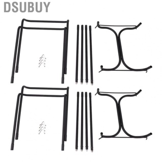 Dsubuy Outdoor Trash Bag Holder Stand Camping Garbage Shelf Rack