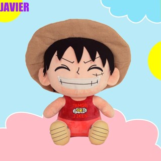 ตุ๊กตายัดนุ่น ผ้าฝ้าย PP รูปการ์ตูนอนิเมะ Monkey D Luffy น่ารัก ของเล่นสําหรับเด็ก