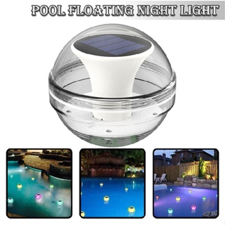 Solar Floating Pool Lights RGB Color Changing Waterproof LED Light for Pool Pond