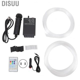 Disuu RGBW Fiber Optic Light  Star Ceiling Kits Aluminium Alloy Dimmable Brightness 300Pcs Bundle for Car Roof