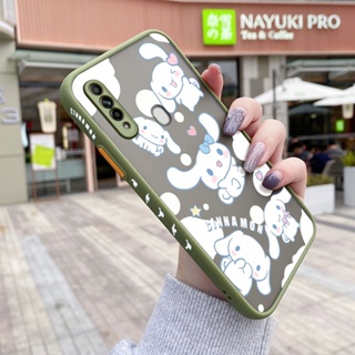 สําหรับ OPPO A31 2020 A8 เคสการ์ตูน Laurel Dog รูปแบบ ขอบสี่เหลี่ยม ดีไซน์ใหม่ กันกระแทก ฝ้า ใส เคสโทรศัพท์แข็ง