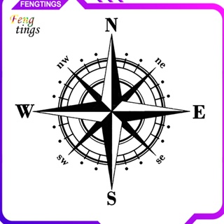 [Ft] สติกเกอร์เข็มทิศ NSWE สําหรับตกแต่งรถยนต์ รถจักรยานยนต์
