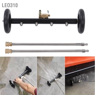 Leo310 เครื่องฉีดน้ําแรงดัน 4 รู 1000‐4000Psi พร้อมไม้กายสิทธิ์ขยาย 2 ชิ้น สีดํา สําหรับล้างรถยนต์