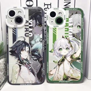 เคสโทรศัพท์มือถือแบบใส ลาย Genshin Impact สําหรับ VIVO Y02 Y11 Y12 Y12i Y12S Y21 Y21S Y20 Y12A Y21T Y17 Y15S Y15A Y51A Y31 Y16 Y35 Y19 Y22S Y76 Y19 V23 V25 V27 Pro V27E V21 V20 SE Xiao Nahida