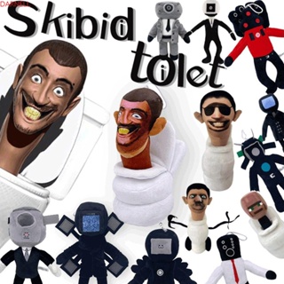 Darnell Skibidi ตุ๊กตายัดนุ่น รูปการ์ตูนอนิเมะ Skibidi Toilet Man Speakerman ตลก ของขวัญวันเกิด สําหรับเด็ก