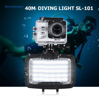 [ElectronicMall01.th] Sl-101 โคมไฟ LED 1800LM สําหรับกล้อง GoPro