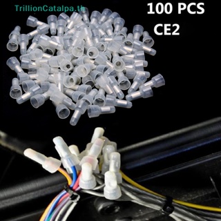 Trillioncatalpa ขั้วต่อสายไฟ CE2X ทนทาน 100 ชิ้น