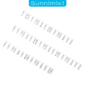 [Sunnimix1] สติกเกอร์เปียโน สีขาว และสีดํา ใช้ซ้ําได้ สําหรับเด็กหัดเรียน