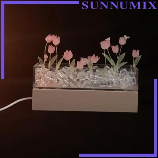 [Sunnimix] โคมไฟกลางคืน ขนาดเล็ก สําหรับโต๊ะกาแฟ ข้างเตียง โรงแรม