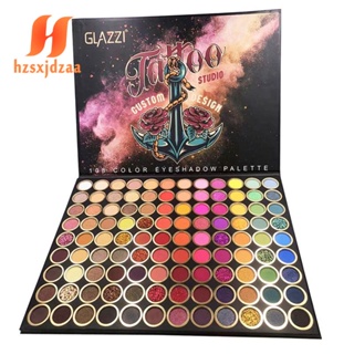 Glazzi ชุดพาเลตต์อายแชโดว์ กลิตเตอร์ 108 สี