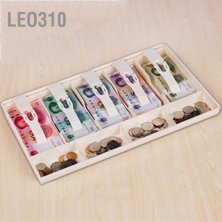 Leo310 กล่องลิ้นชักเก็บเงินสด ห้าช่อง เป็นระเบียบเรียบร้อย