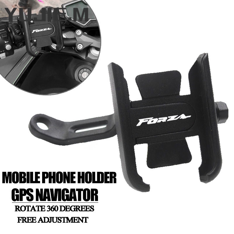 ที่จับมือถือมอเตอร์ไซค์ GPS นําทาง อุปกรณ์เสริม FOR Honda Forza 125 250 300 350 750 FORZA350 ที่ติดโทรศัพท์มอเตอร์ไซค์