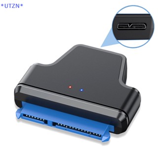 Utzn&gt; ใหม่ อะแดปเตอร์แปลงฮาร์ดดิสก์ Sata เป็น USB 3.0 Sata 22pin