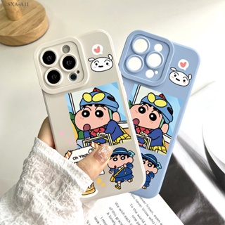 Samsung Galaxy A11 A12 A13 A23 A32 A51 A71 A52 A52S A50 A50S A30S A53 4G 5G เคสซัมซุง สำหรับ Crayon Shin-chan