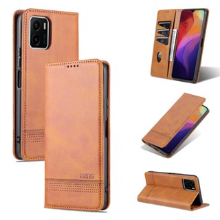 เคสโทรศัพท์หนัง ฝาพับ กันกระแทก พร้อมช่องใส่บัตร สําหรับ Vivo V21 Y71t V21e Y15s Y15A Y10 T1 Y73 iQOO Neo5 SE 2021