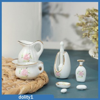 [Dolity1] ชุดเฟอร์นิเจอร์จิ๋ว สําหรับตกแต่งบ้านตุ๊กตา สเกล 1:12