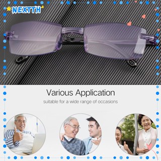 NEXTTH Folding Reading Glasses Unisex Portable High-definition Anti-UV Blue Rays