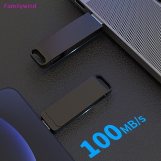 Familywind&gt; แฟลชไดรฟ์ USB c Type c USB2.0 Type-c โลหะ ความจุสูง สําหรับโทรศัพท์มือถือ คอมพิวเตอร์