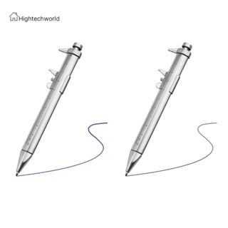 [Hightechworld.th] ปากกาเวอร์เนียคาลิปเปอร์พลาสติก 0-100 สําหรับนักเรียน