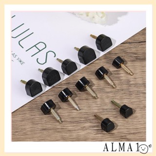 Alma 10 ชิ้น กริช เปลี่ยน เดือย ยก รองเท้า ซ่อม ส้นสูง เล็บ ปลายรองเท้า ก๊อก