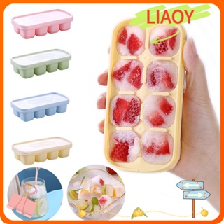 Liaoy เครื่องทําน้ําแข็ง 8 ช่อง ทําความเย็นเครื่องดื่ม DIY