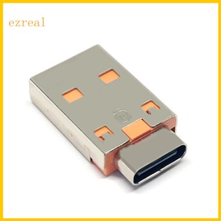 Ez อะแดปเตอร์ปลั๊ก USB เป็น Type-C ชาร์จเร็ว สําหรับอุปกรณ์คอมพิวเตอร์ มือถือ