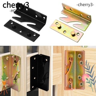 Cherry3 บานพับเชื่อมต่อมุมเตียงนอน อเนกประสงค์ 4 ชุด