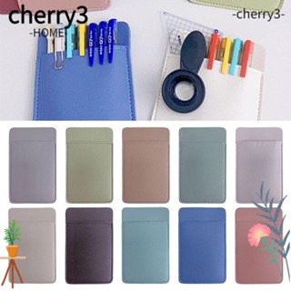 Cherry3 กระเป๋าดินสอหนัง ขนาดใหญ่ จุของได้เยอะ แบบพกพา อุปกรณ์เสริม สําหรับหมอ พยาบาล 3 ชิ้น