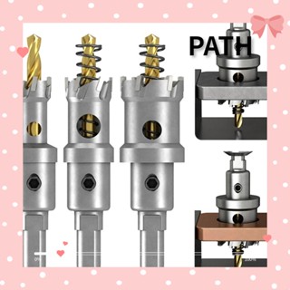 PATH Tct ดอกสว่านโฮลซอ เหล็กทังสเตน คาร์ไบด์ สเตนเลส 14-35 มม. คุณภาพสูง สําหรับแผ่นสเตนเลส