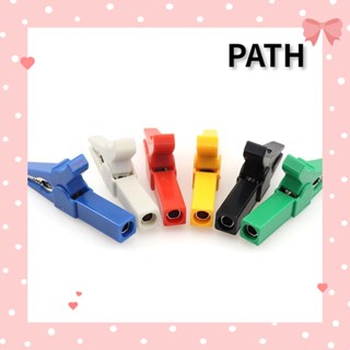 PATH Battery Crocodile Clip 30A Used With 4mm Banana Head Pen Banana Plug Multimeter Cable Probes