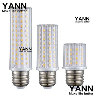 Yann1 ใหม่ หลอดไฟ โคมไฟระย้า LED 5W 9W 12W E14 E27 สีขาว สําหรับตกแต่งบ้าน