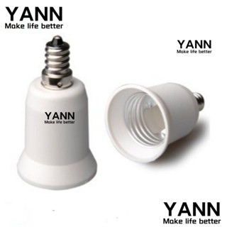 Yann1 อะแดปเตอร์แปลงขั้วหลอดไฟ E12 เป็น E27 PBT 220V 6A สําหรับหลอดไฟ LED