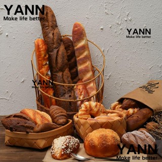 Yann1 ขนมปังประดิษฐ์ พร็อพถ่ายรูป ของเล่น สําหรับตกแต่งบ้าน ห้องครัว