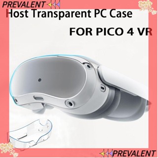 Preva VR แว่นตา ฝาครอบป้องกัน อุปกรณ์เสริม เปลือกป้องกัน โปร่งใส สําหรับ Pico 4 VR