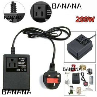 Banana1 หม้อแปลงพาวเวอร์ซัพพลายแปลงแรงดันไฟฟ้า 220V 240V เป็น 110V 120V