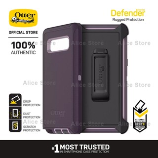 Otterbox เคสโทรศัพท์มือถือ กันกระแทก สีม่วง สําหรับ Samsung Galaxy Note 8