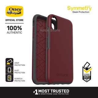 Otterbox Symmetry Series เคสโทรศัพท์ สําหรับ iPhone XS Max / iPhone XR / iPhone XS / X เคสป้องกัน - สีแดง