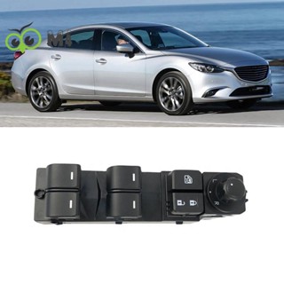 Gv9b-66-350 สวิตช์ควบคุมหน้าต่างรถยนต์ไฟฟ้า อุปกรณ์เสริม สําหรับ MAZDA 6 ATENZA 2014-2018