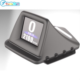 เครื่องวัดความเร็วรถยนต์อัจฉริยะ Ap-1 Hud Head-up OBD + GPS Dual System 4 ชิ้น