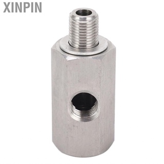 Xinpin Turbo Tee Adapter Connector   Rust Oil Pressure  M10x1.0 Lightweight for Vehicle