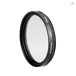 Fw Andoer 49mm Digital Slim CPL Circular Polarizer Polarizing Glass Filter for    DSLR Camera Lens