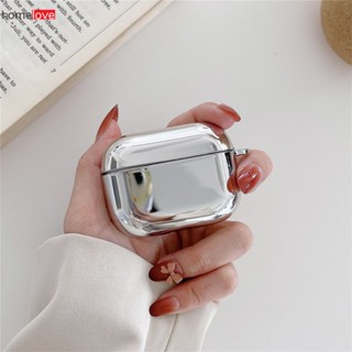 เคสหูฟังบลูทูธฝาครอบป้องกันเหมาะสำหรับหูฟัง Apple Electroplated 3 รุ่น Creative Airpods1/2 รุ่น Mirror homelove