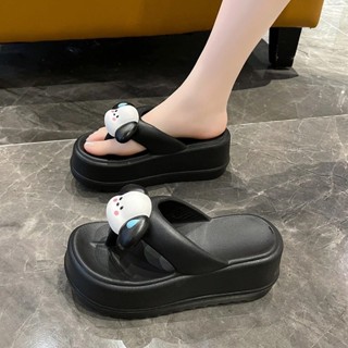 รองเท้าแตะ eva พื้นหนา ระงับกลิ่นกาย สําหรับใส่ในบ้าน