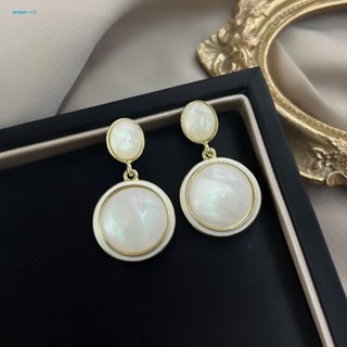 Andan Moonlight Splendor Gentle Moonstone ต่างหู – Timels Elegance for Radiant Charm เหมาะสําหรับมื้อเย็น แสงเทียน