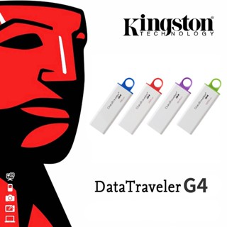 Kingston แฟลชไดรฟ์ USB 3.0 16GB 32GB 64GB 128GB G4 พลาสติก