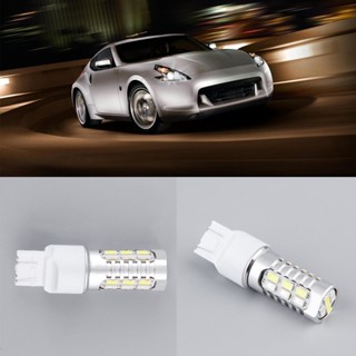 หลอดไฟเลี้ยว LED T20 7443 22SMD สีขาว สีเหลืองอําพัน